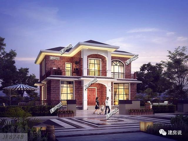 經(jīng)濟實用的二層小樓設計圖，30萬在農(nóng)村蓋起，不要錯過這個好戶型了