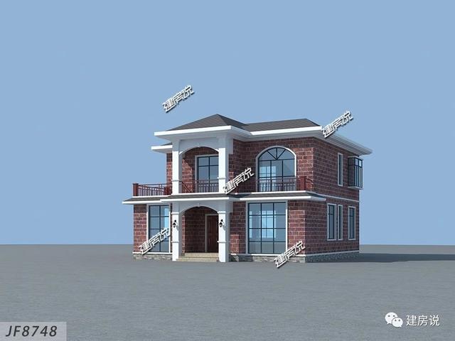 經(jīng)濟實用的二層小樓設計圖，30萬在農(nóng)村蓋起，不要錯過這個好戶型了