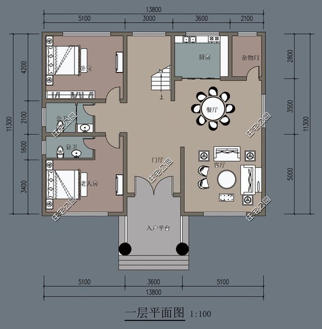 占地156平的二層自建房，占地尺寸適中，外觀精美，造價實惠。