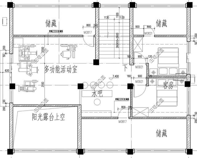 三層中式養(yǎng)老小別墅設(shè)計(jì)圖，62萬(wàn)交給專業(yè)施工隊(duì)，帶施工圖和效果圖。