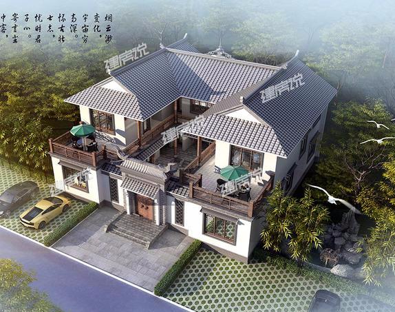 接地氣的四合院才是中國最美的房子，典雅大氣韻味十足，在鄉(xiāng)下建一棟雅墅，過瀟灑的日子。