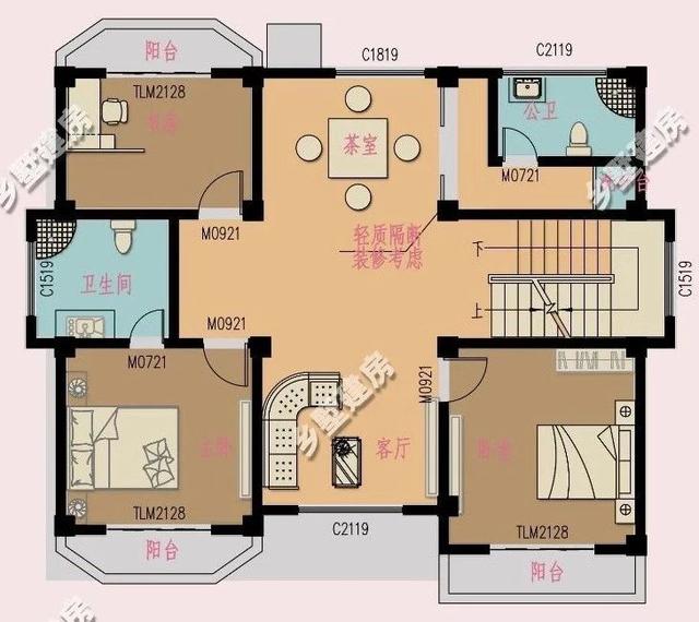 農(nóng)村三層小洋房設(shè)計(jì)圖，給父母蓋一棟小院，過(guò)一個(gè)舒適的生活環(huán)境。