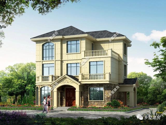 農(nóng)村三層小洋房設(shè)計(jì)圖，給父母蓋一棟小院，過(guò)一個(gè)舒適的生活環(huán)境。