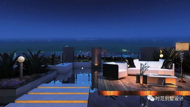 帶大露臺的二層歐式小洋樓設(shè)計(jì)圖，配色自然和諧，建在村里相當(dāng)洋氣