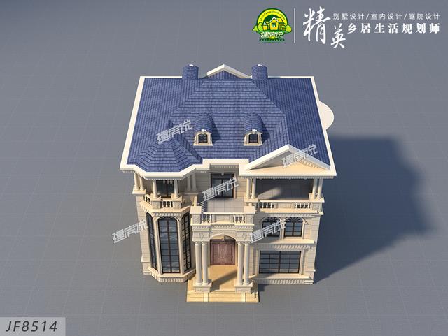 建一棟精致的歐式別墅，過精致豪華貴族生活！