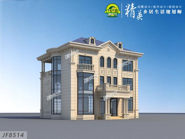 建一棟精致的歐式別墅，過精致豪華貴族生活！