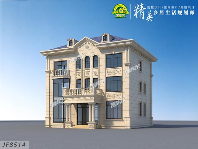 建一棟精致的歐式別墅，過精致豪華貴族生活！