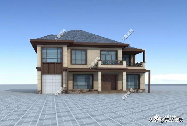 兩棟風(fēng)格迥異的農(nóng)村二層自建房，豪華的歐式，精致的美式，你更中意哪一款呢？