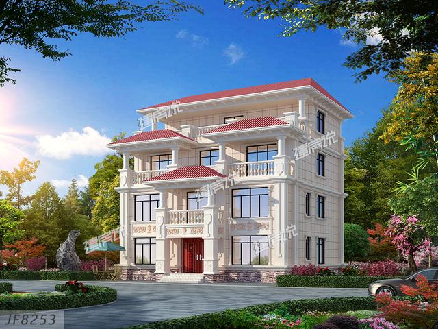 蓋房子什么都能輸，就是氣勢不能輸，建棟氣派別墅揚眉吐氣！