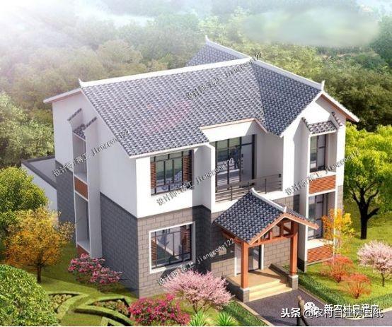5棟外表典雅大氣，內(nèi)部布局合理舒適的別墅設(shè)計(jì)圖，只需要30萬就能蓋起！