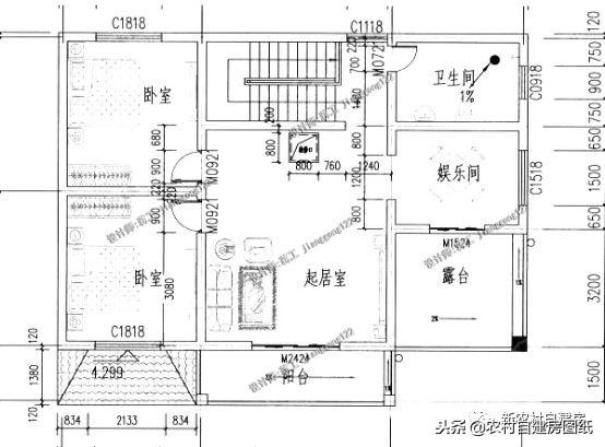 5棟外表典雅大氣，內(nèi)部布局合理舒適的別墅設(shè)計(jì)圖，只需要30萬就能蓋起！