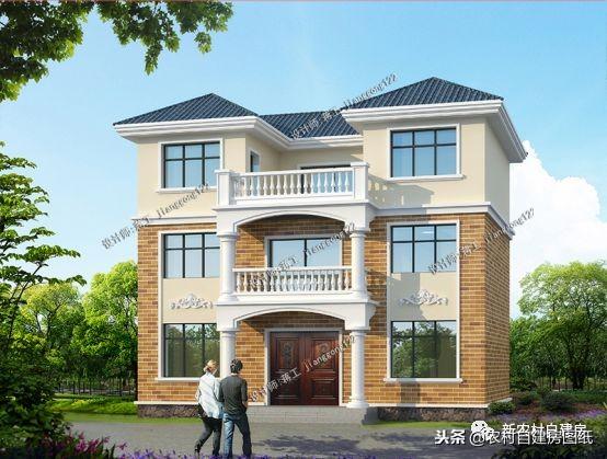 5棟外表典雅大氣，內(nèi)部布局合理舒適的別墅設(shè)計(jì)圖，只需要30萬就能蓋起！