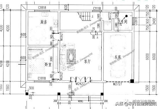 5棟外表典雅大氣，內(nèi)部布局合理舒適的別墅設(shè)計(jì)圖，只需要30萬就能蓋起！