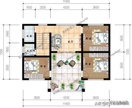 5棟外表典雅大氣，內(nèi)部布局合理舒適的別墅設(shè)計(jì)圖，只需要30萬就能蓋起！