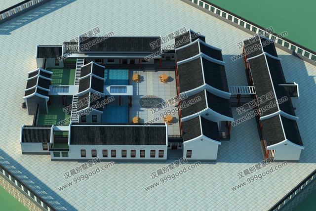 占地868的一層豪宅設(shè)計(jì)圖，外觀清雅，造價(jià)80萬，值得百年傳承！