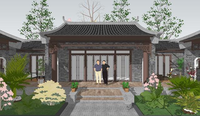 占地868的一層豪宅設(shè)計(jì)圖，外觀清雅，造價(jià)80萬，值得百年傳承！