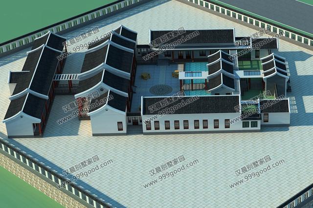 占地868的一層豪宅設(shè)計(jì)圖，外觀清雅，造價(jià)80萬，值得百年傳承！