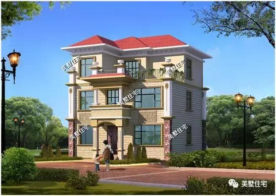 10套三層鄉(xiāng)村別墅設(shè)計(jì)圖，30多萬就能蓋好，趕緊選購吧！