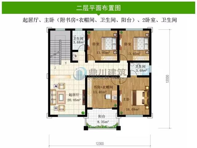 氣派又精致鄉(xiāng)村別墅設(shè)計(jì)圖，三層大氣美觀，農(nóng)村建好回頭率超高