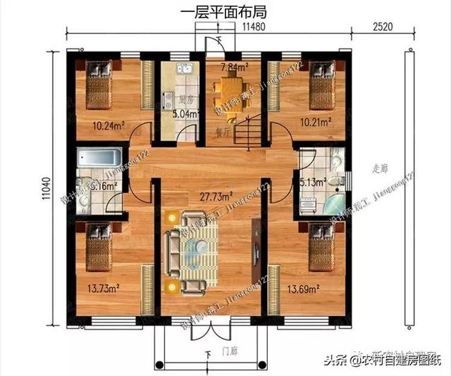 5款一層新農(nóng)村自建房，10到20萬不等，你看中哪款了
