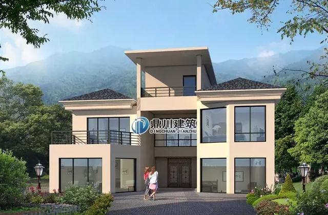 13套現(xiàn)代戶型小別墅設(shè)計(jì)圖，時(shí)尚簡(jiǎn)約，年輕人超愛(ài)的戶型