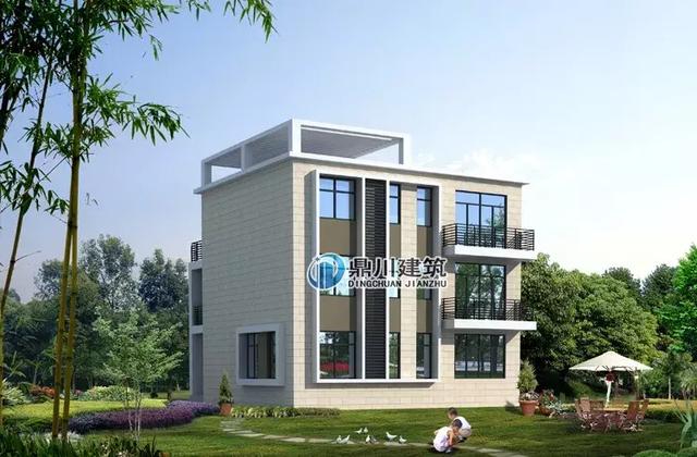 13套現(xiàn)代戶型小別墅設(shè)計(jì)圖，時(shí)尚簡(jiǎn)約，年輕人超愛(ài)的戶型