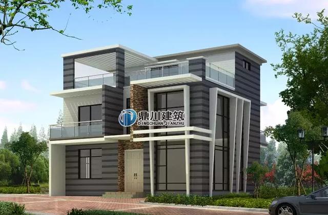 13套現(xiàn)代戶型小別墅設(shè)計(jì)圖，時(shí)尚簡(jiǎn)約，年輕人超愛(ài)的戶型