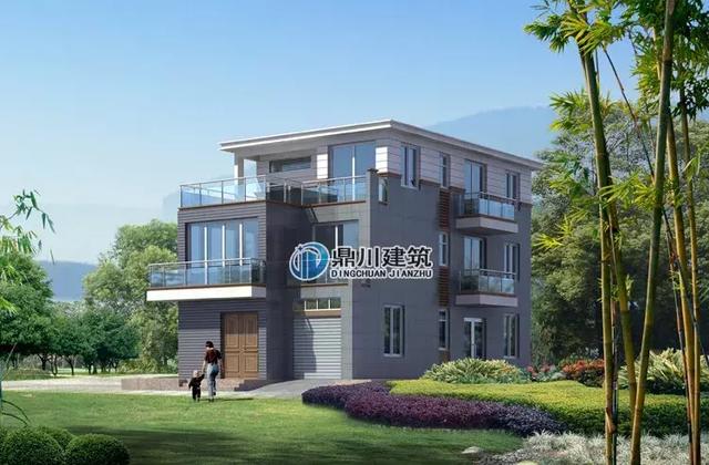 13套現(xiàn)代戶型小別墅設(shè)計(jì)圖，時(shí)尚簡(jiǎn)約，年輕人超愛(ài)的戶型