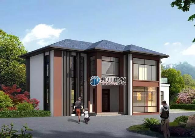 13套現(xiàn)代戶型小別墅設(shè)計(jì)圖，時(shí)尚簡(jiǎn)約，年輕人超愛(ài)的戶型