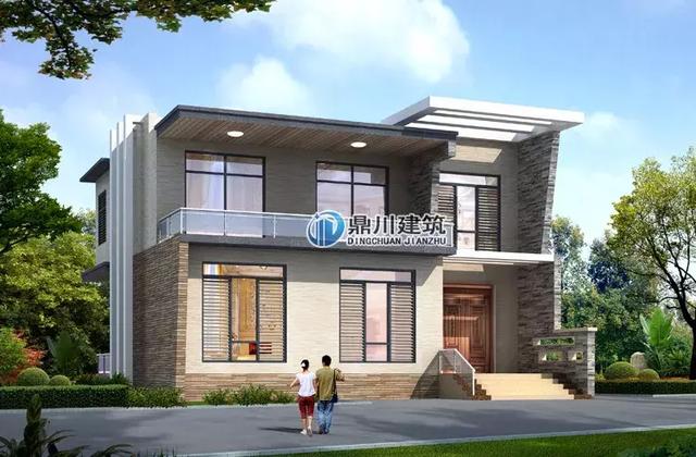 13套現(xiàn)代戶型小別墅設(shè)計(jì)圖，時(shí)尚簡(jiǎn)約，年輕人超愛(ài)的戶型