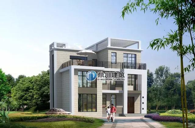 13套現(xiàn)代戶型小別墅設(shè)計(jì)圖，時(shí)尚簡(jiǎn)約，年輕人超愛(ài)的戶型