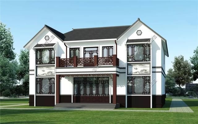 河北農(nóng)村這套54萬新中式小院設(shè)計圖，居然是輕鋼結(jié)構(gòu)？