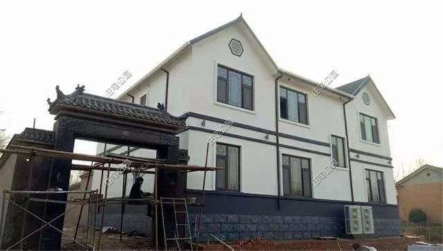 河北農(nóng)村這套54萬新中式小院設(shè)計圖，居然是輕鋼結(jié)構(gòu)？