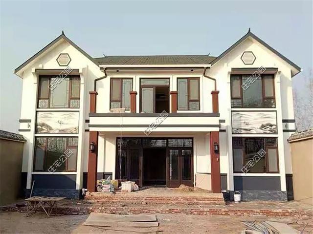 河北農(nóng)村這套54萬新中式小院設(shè)計圖，居然是輕鋼結(jié)構(gòu)？