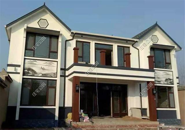 河北農(nóng)村這套54萬新中式小院設(shè)計圖，居然是輕鋼結(jié)構(gòu)？