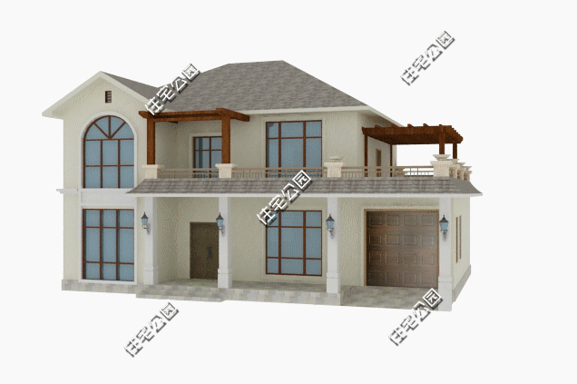 二層小洋樓設(shè)計(jì)圖，簡歐風(fēng)格深入人心，這樣的房子才稱之為別墅