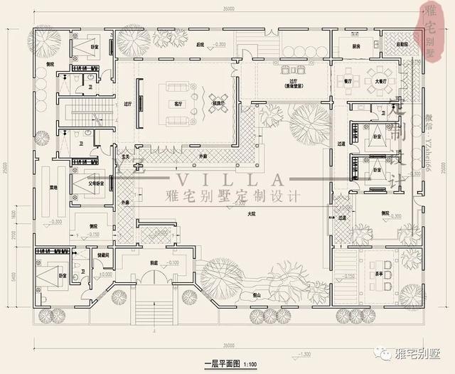 兩層唯美新中式別墅設(shè)計(jì)圖推薦，錯(cuò)落有致，盡顯江南小情調(diào)