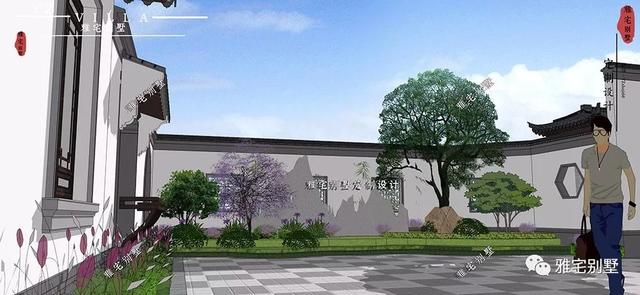 兩層唯美新中式別墅設(shè)計(jì)圖推薦，錯(cuò)落有致，盡顯江南小情調(diào)