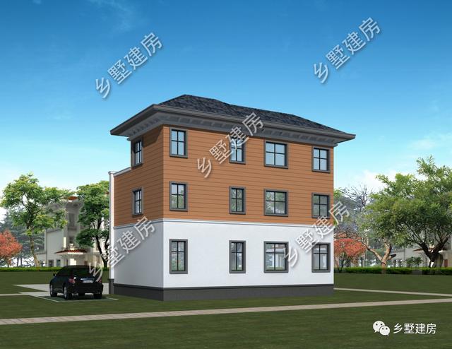 這款12X9米的小別墅設(shè)計(jì)圖實(shí)在太美了！茶室+雙露臺(tái)完美設(shè)計(jì)！