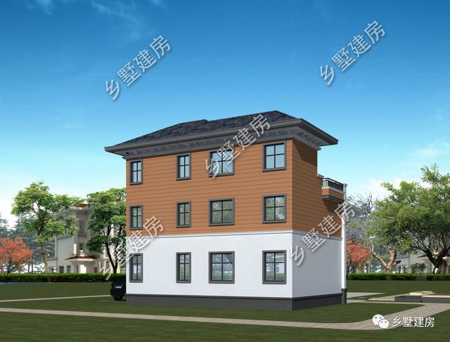 這款12X9米的小別墅設(shè)計(jì)圖實(shí)在太美了！茶室+雙露臺(tái)完美設(shè)計(jì)！