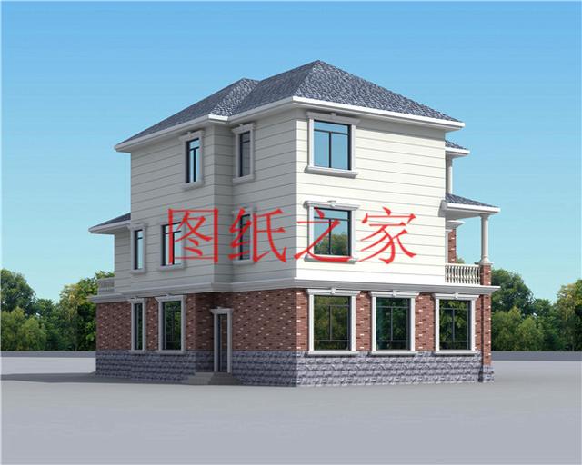 200平米的三層別墅設(shè)計(jì)圖推薦，兩種戶型，造價(jià)50萬(wàn)左右！