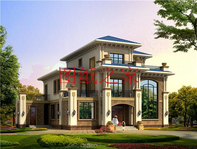 200平米的三層別墅設(shè)計(jì)圖推薦，兩種戶型，造價(jià)50萬(wàn)左右！