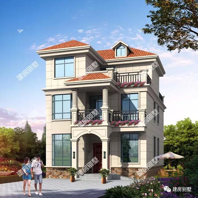 鄉(xiāng)村漂亮別墅設(shè)計(jì)圖推薦，住這么美的房子，真是有面子