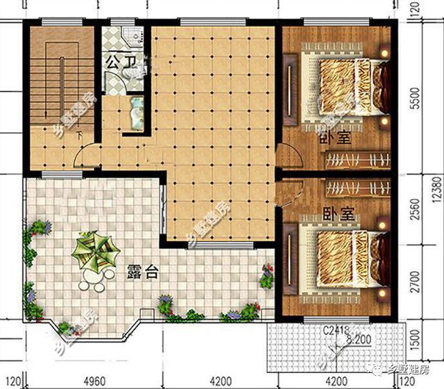 舒適優(yōu)雅的三層洋房設(shè)計(jì)圖，美如仙境，最好的一切給最愛的家人！