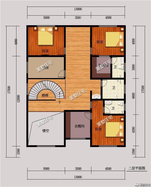 二層自建房設(shè)計圖，造價低，戶型好，哪款最實用