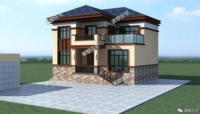 二層自建房設(shè)計圖，造價低，戶型好，哪款最實用