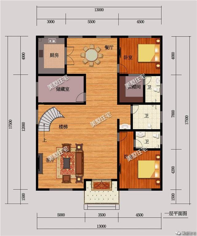 二層自建房設(shè)計圖，造價低，戶型好，哪款最實用