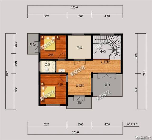 二層自建房設(shè)計圖，造價低，戶型好，哪款最實用