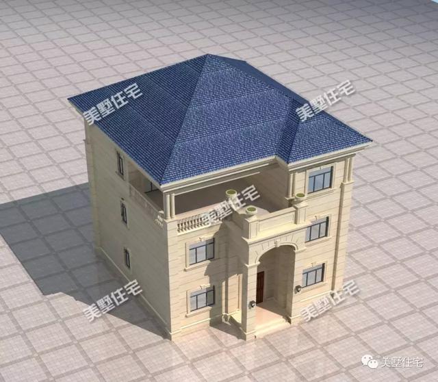 三層別墅設(shè)計(jì)圖方案，外觀優(yōu)美的7居室，過瀟灑的鄉(xiāng)村生活