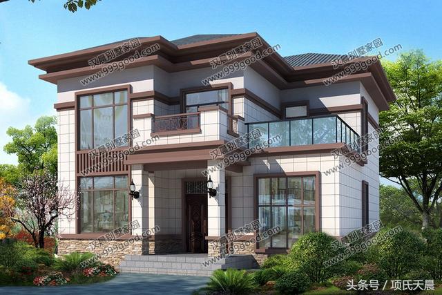 帶堂屋的小兩層別墅設計圖：精彩多多，總有一款能夠讓你滿意